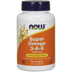 Super Omega 3-6-9 Now Foods (  3-6-9) 1200  90 