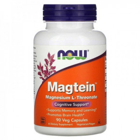  L- Now Foods (Magnesium) 90   (NOW-02390)