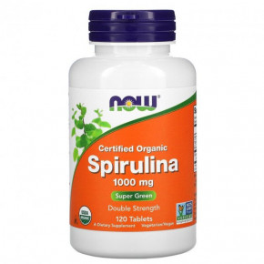  Now Foods (Spirulina) 1000  120  (NOW-02715)