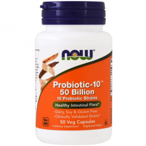  Now Foods (Probiotic-10) 50  50  (NOW-02928)