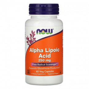 -  Now Foods (Alpha Lipoic Acid) 250  60  (NOW-03042)