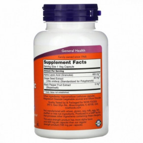 -    Now Foods (Alpha Lipoic Acid) 600  120   (NOW-03045) 3