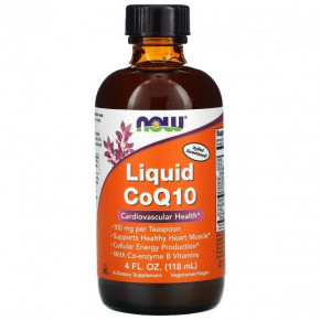 г  Q-10 Now Foods (Liquid CoQ10) 118  (NOW-03186)