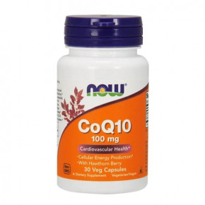  Q10 Now Foods (Coenzyme Q10) 100  30  (NOW-03210)