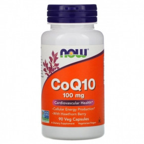  Q10 Now Foods (CoQ10) 100  90  (NOW-03212)