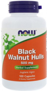   Now Foods (Black Walnut Hulls) 500  100 