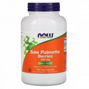   Now Foods (Saw Palmetto Berries) 550  250   (NOW-04748)