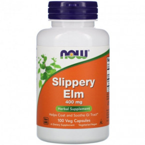   Now Foods (Slippery Elm) 400  100  (NOW-04750)