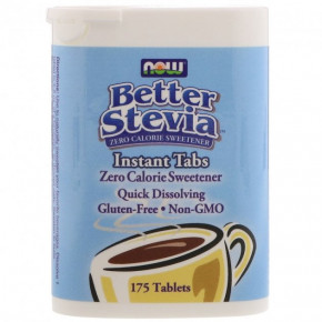   Now Foods (Better Stevia Instant Tabs) 175  (NOW-06919)