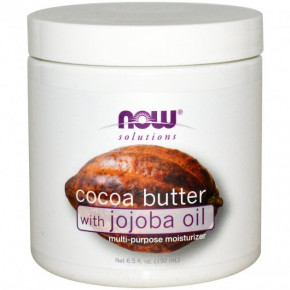      Now Foods (Cocoa Butter With Jojoba Oil) 192  (NOW-07760)