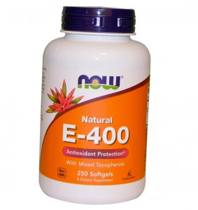 ³ Now Foods Natural E-400 250  (36128370)