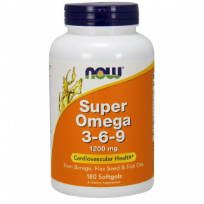   Now Foods Omega 3-6-9 1200mg 180 