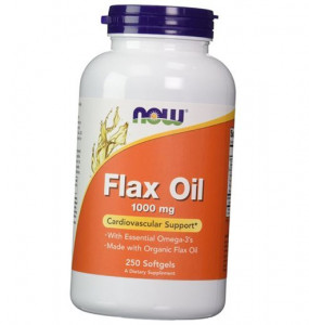  Now Foods Flax Oil 1000 250 (67128005)