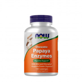    Now Foods Papaya Enzyme 180 . (CN4508)