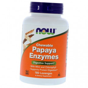  Now Foods Papaya Enzymes 180  (69128020)