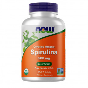    Now Foods Spirulina 500 mg 500  (CN4519)