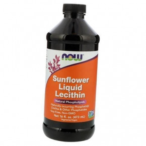 ³ Now Foods Sunflower Liquid Lecithin 473 (72128007)