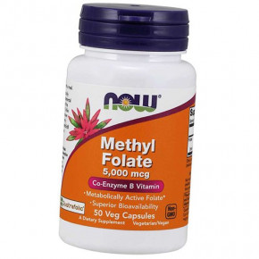  Now Foods Methyl Folate 5000 50 (36128416)