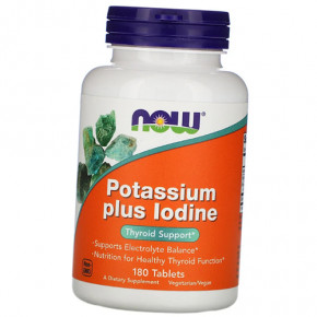  Now Foods Potassium Plus Iodine 180 (36128412)