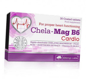       Olimp Nutrition Chela-Mag B6 cardio 30 (36283070)