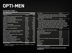  Optimum Nutrition Opti-men - 180tabs 4