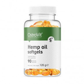  OstroVit Hemp Oil Softgels 90 caps