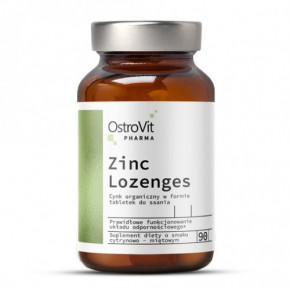  , PHARMA ELITE ZINC LOZENGES, OstroVit, 90 