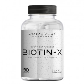  Powerful Progress Biotin-X 5000 mcg 90  