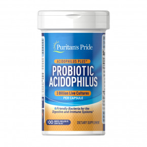  Puritans Pride Probiotic Acidophilus 3 billion 100  