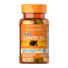  Puritans Pride Lutein 20 mg 30 softgels