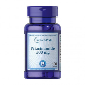  Puritans Pride Niacinamide 500mg - 100tabs 100-81-2809913-20