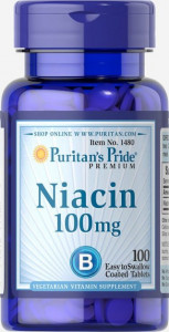  Puritans Pride (Niacin) 100  100  (PTP-11480)