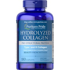  , Hydrolyzed Collagen, Puritans Pride, 1000 , 180  (PTP-14596)