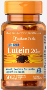      Puritans Pride (Lutein with Zeaxanthin) 20  60  (PTP-14901)