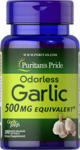    Puritans Pride (Garlic) 500  100  (PTP-15491)