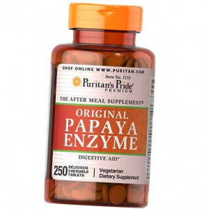   Puritans Pride Papaya Enzyme 250 (69367006)