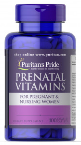  Puritans Pride Prenatal Vitamins100  (100-64-9140060-20)