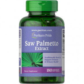    Puritan's Pride Saw Palmetto Extract 180  