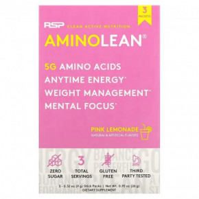    RSP Nutrition (AminoLean Pink Lemonade) 3   9  (RSP-46938)