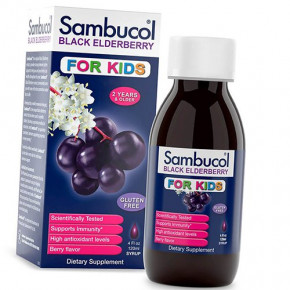       Sambucol Black Elderberry Kids Syrup 120 (71513003)