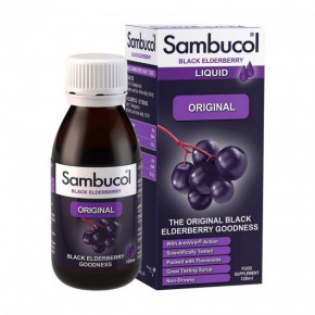  Sambucol Black Elderberry Liquid Original 120 ml