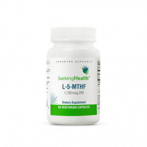  Seeking Health L-5-MTHF 1700 mcg DFE 60  