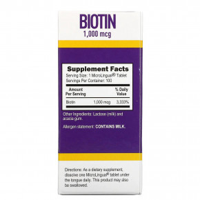  Superior Source (Biotin) 1000  100  3