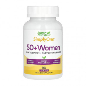  Super Nutrition SimplyOne 50 + Women 90 tab