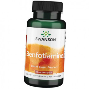  Swanson Benfotiamine 80 120 (72280043)