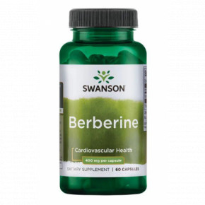  Swanson Berberine 400mg 60 