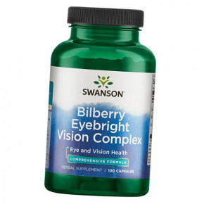      Swanson Bilberry Eyebright Vision Complex 100 (71280056)