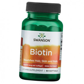   Swanson Biotin High Potency 10000 60 (36280113)