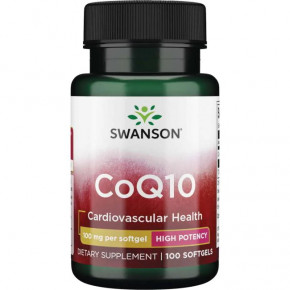    Swanson CoQ10 100 mg High Potency 100  