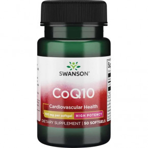    Swanson CoQ10 100 mg High Potency 50  